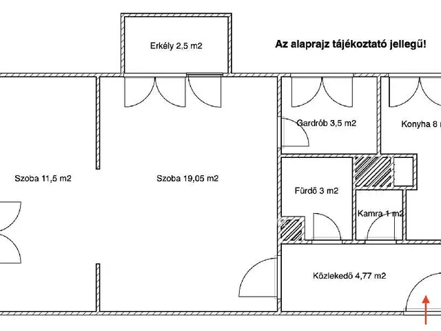 Eladó lakás Székesfehérvár 49 nm