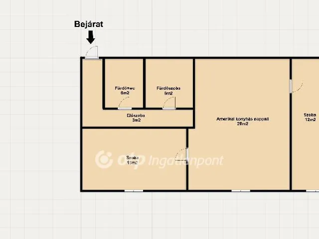 Eladó lakás Budapest IX. kerület, Rehabilitációs terület IX. ker. 64 nm