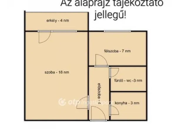 Eladó lakás Budapest XV. kerület, Újpalota 35 nm