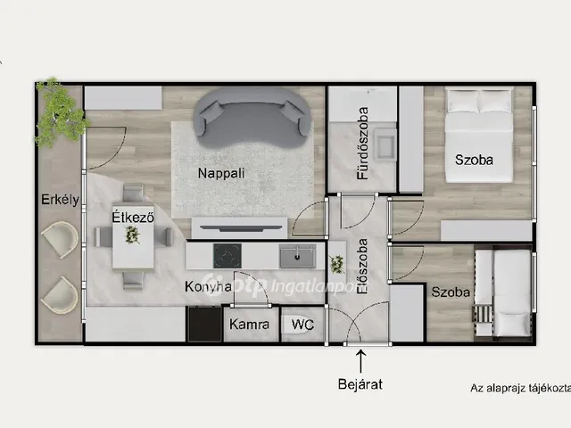 Eladó lakás Budapest XIV. kerület, Alsórákos 60 nm