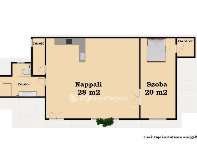 Eladó lakás Budapest V. kerület, Lipótváros 55 nm