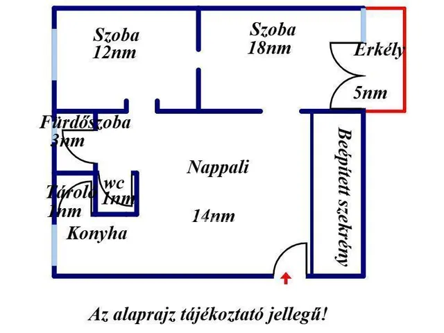 Eladó lakás Hatvan 54 nm