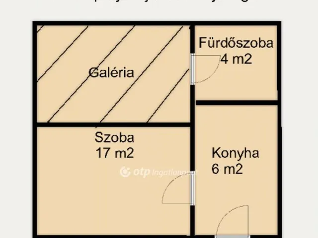 Eladó lakás Budapest VII. kerület 27 nm