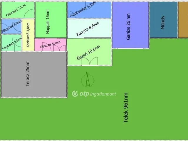 Eladó ház Dömsöd 117 nm