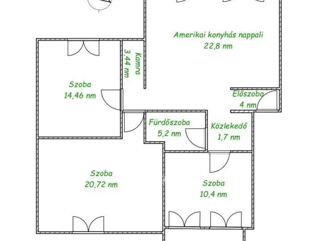 Eladó lakás Dunakeszi 69 nm