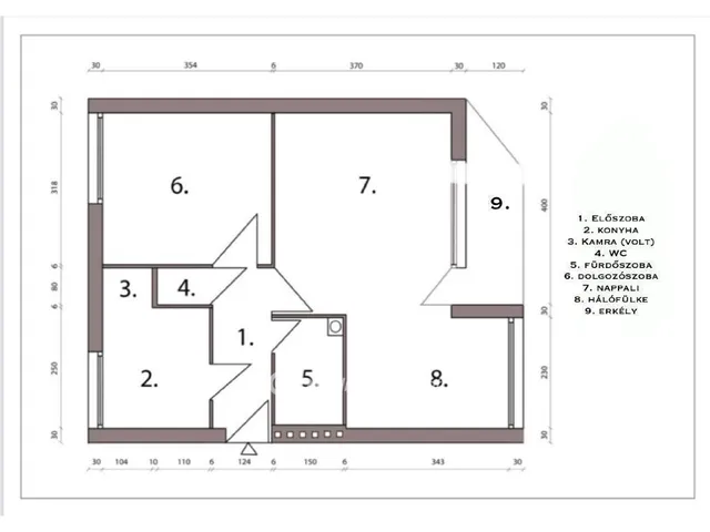 Eladó lakás Budapest II. kerület 51 nm