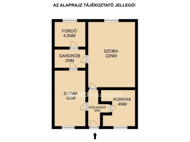 Eladó lakás Budapest IV. kerület, Újpest 45 nm