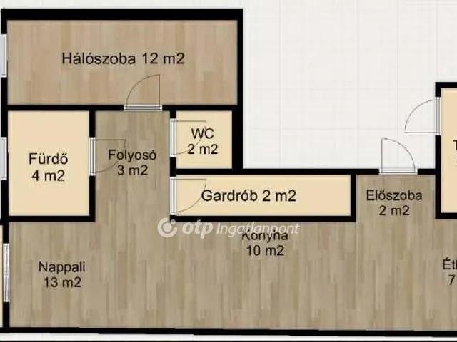 Eladó lakás Budapest XIII. kerület 55 nm