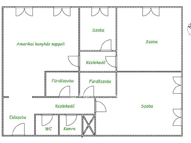 Eladó lakás Budapest VII. kerület 93 nm