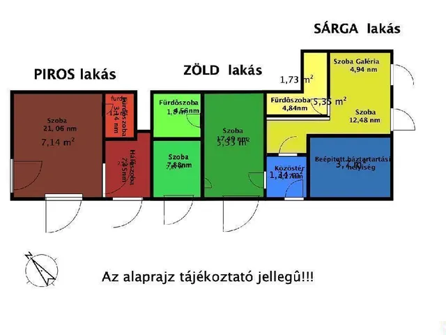 Eladó lakás Budapest VII. kerület 85 nm