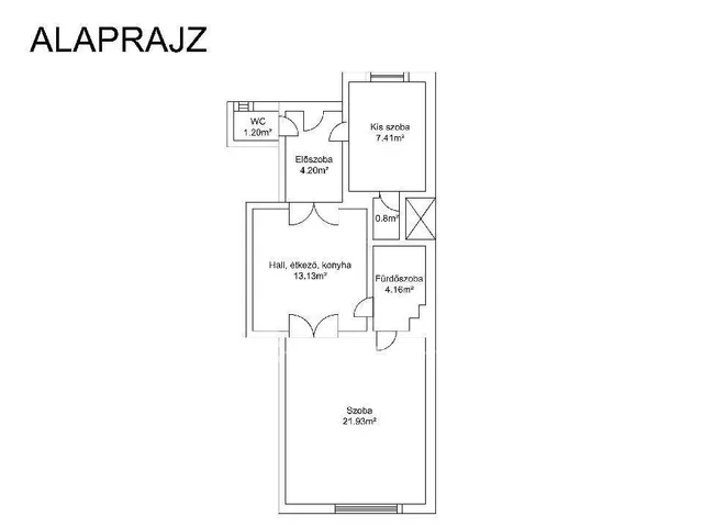 Eladó lakás Budapest XII. kerület 53 nm
