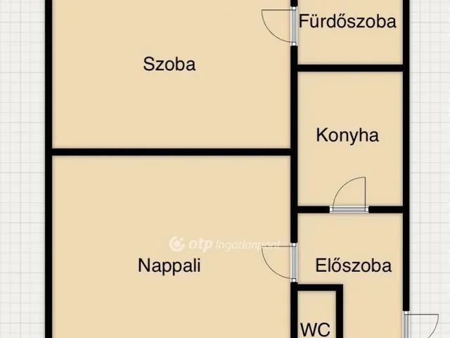 Eladó lakás Budapest XIII. kerület 23 nm