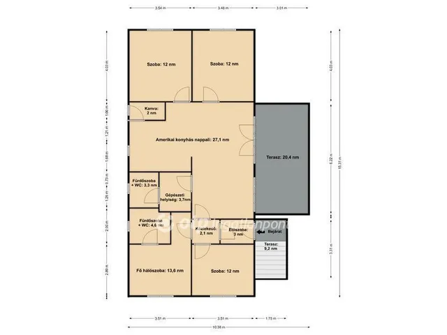 Eladó ház Verseg 125 nm