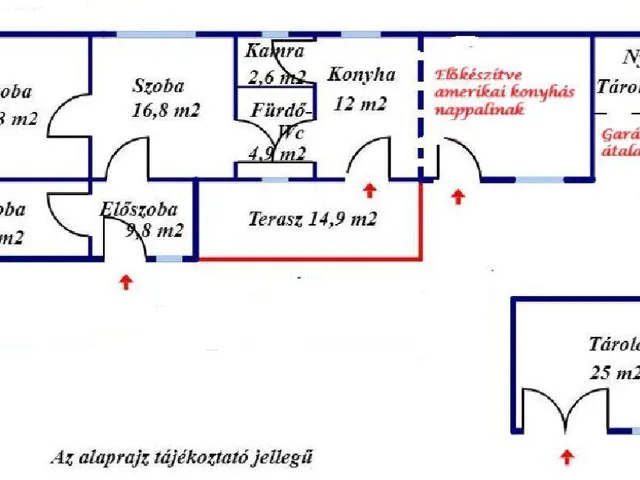 Eladó ház Kocsér 68 nm
