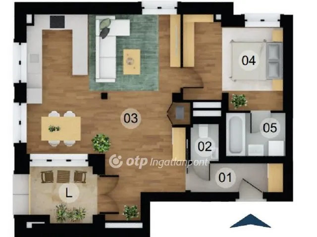 Eladó lakás Budapest XII. kerület 62 nm