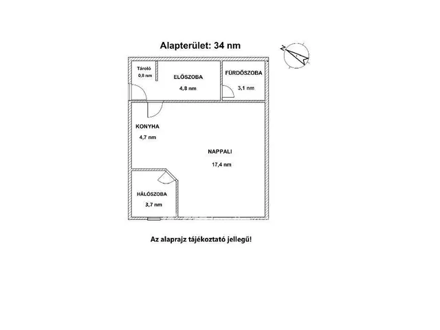 Eladó lakás Budapest XII. kerület 34 nm