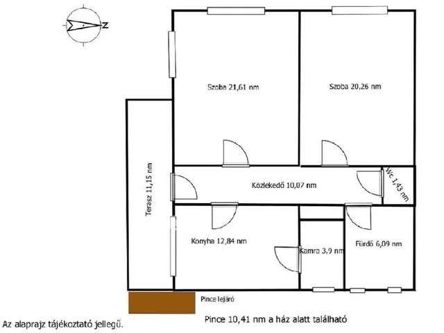 Eladó ház Vecsés 76 nm