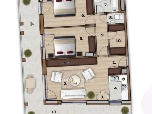 Eladó lakás Budapest XIII. kerület 72 nm
