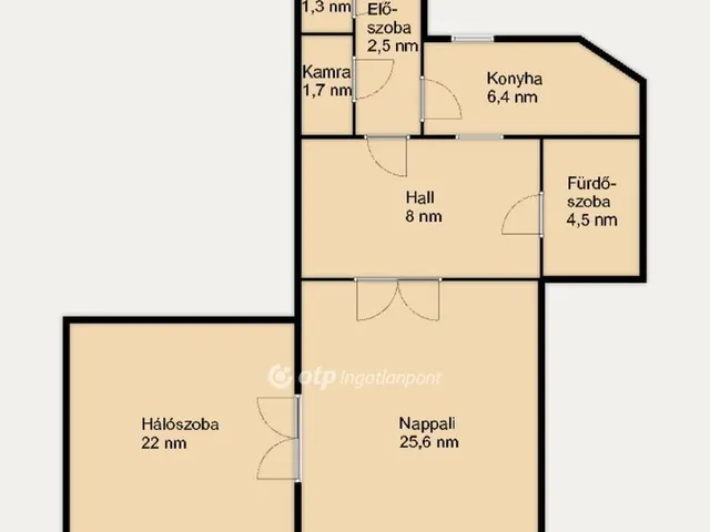 Eladó lakás Budapest I. kerület 72 nm