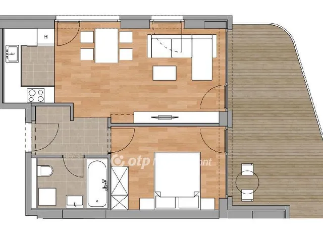 Eladó lakás Budapest XI. kerület, Albertfalva 53 nm