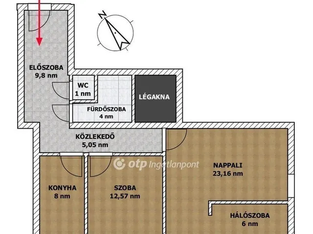Eladó lakás Budapest XIII. kerület 69 nm