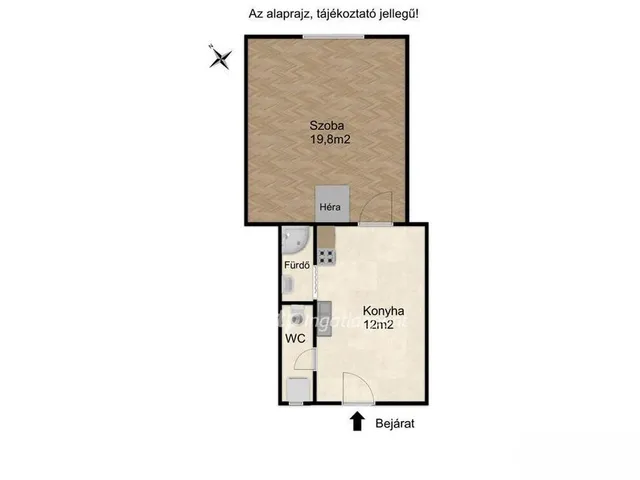 Eladó lakás Budapest X. kerület 35 nm