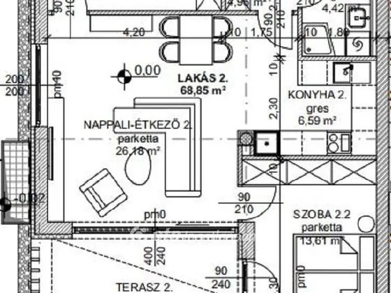 Eladó lakás Budapest III. kerület 78 nm