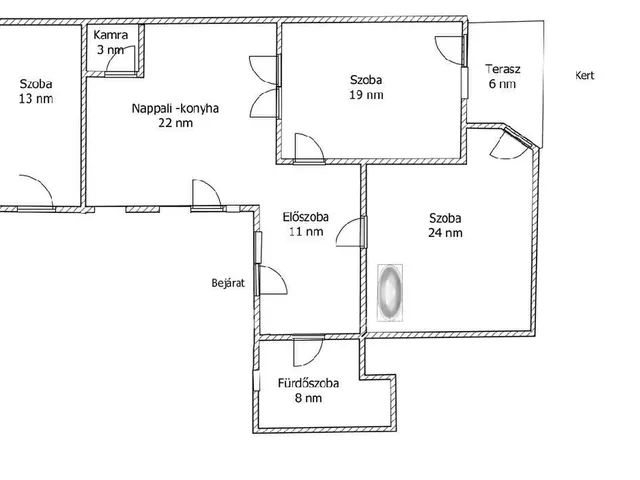 Eladó lakás Budapest XIV. kerület 103 nm