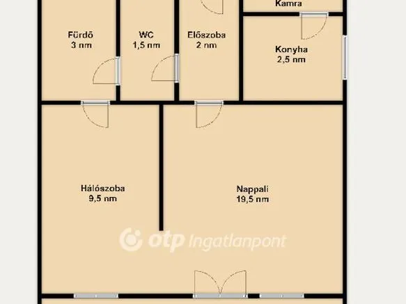 Eladó lakás Budapest I. kerület 38 nm