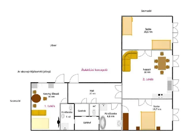 Eladó lakás Budapest XIII. kerület 116 nm