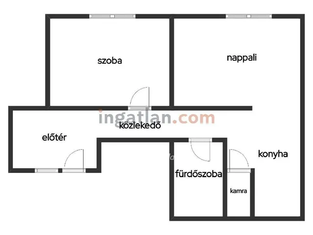 Eladó lakás Budapest IV. kerület 51 nm