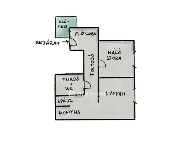 Eladó lakás Budapest IV. kerület 51 nm