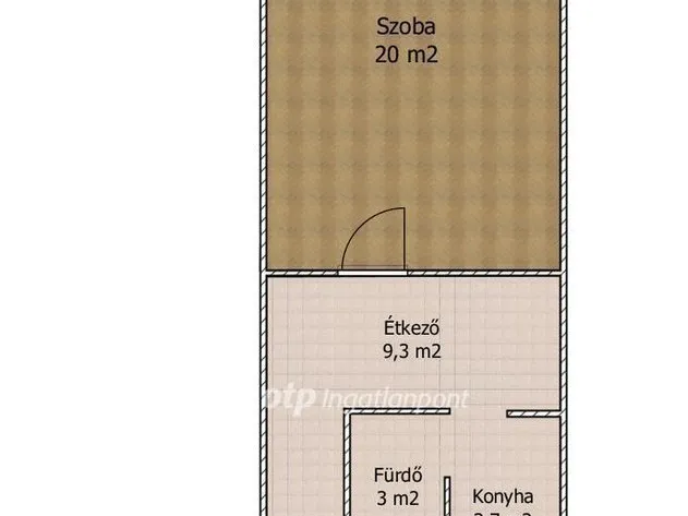 Eladó lakás Budapest IV. kerület 37 nm