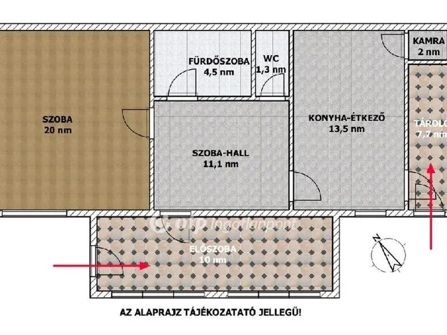 Eladó ház Budapest IV. kerület, Megyer 76 nm