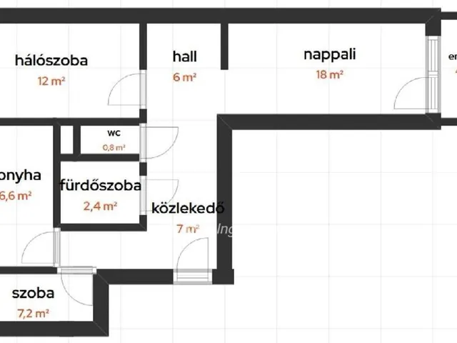 Eladó lakás Budapest XV. kerület, Újpalota 60 nm