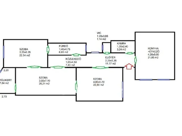 Eladó lakás Budapest X. kerület 120 nm