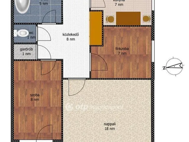 Eladó lakás Diósd 55 nm