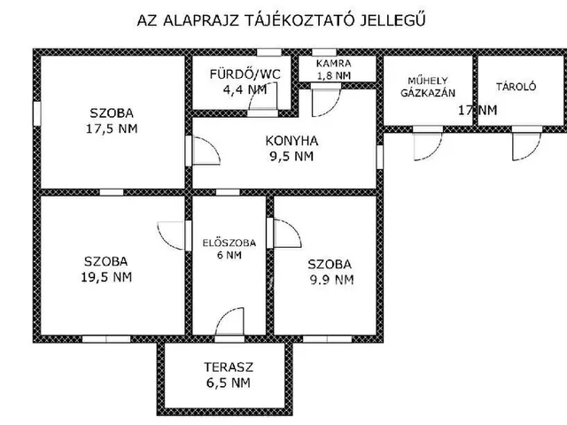 Eladó ház Budakalász 68 nm