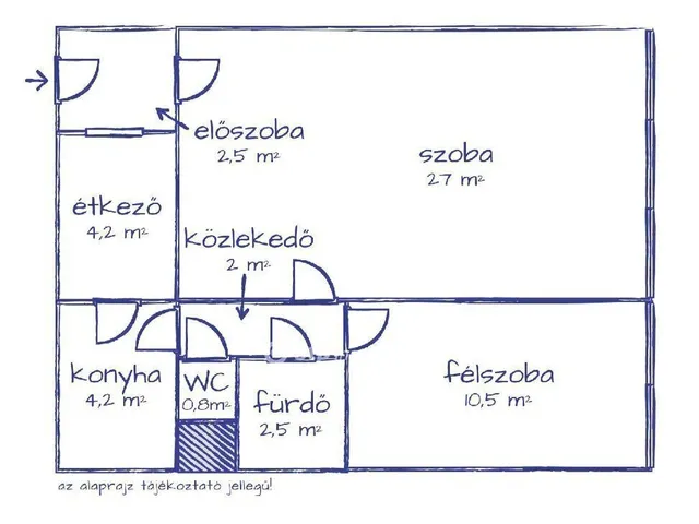 Eladó lakás Budapest XI. kerület 49 nm