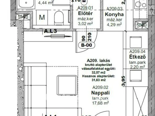 Eladó lakás Veresegyház 33 nm