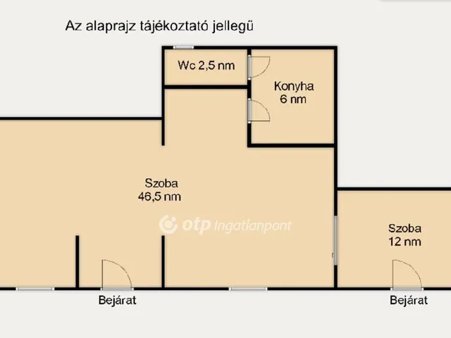 Eladó lakás Budapest IX. kerület 63 nm