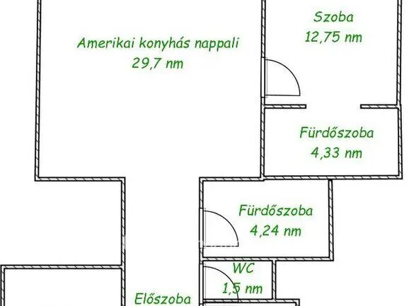 Eladó lakás Budapest V. kerület, Lipótváros 80 nm