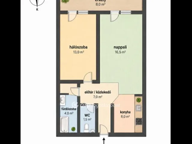 Eladó lakás Budapest XIII. kerület, Angyalföld 50 nm
