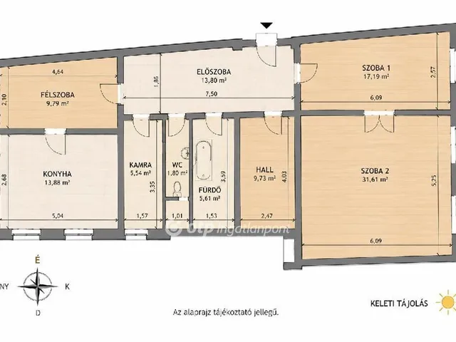 Eladó lakás Budapest VI. kerület 109 nm