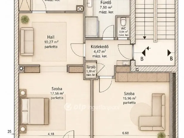 Eladó lakás Budapest VIII. kerület 71 nm