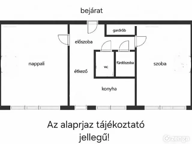 Eladó lakás Budapest XV. kerület 55 nm
