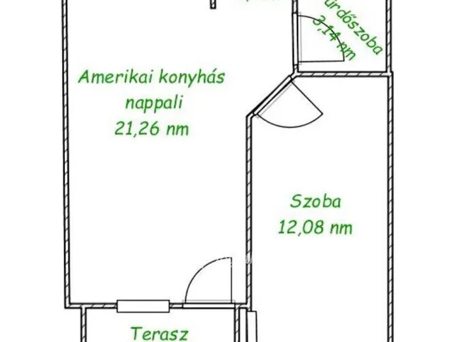 Eladó lakás Budapest XIV. kerület, Alsórákos 40 nm