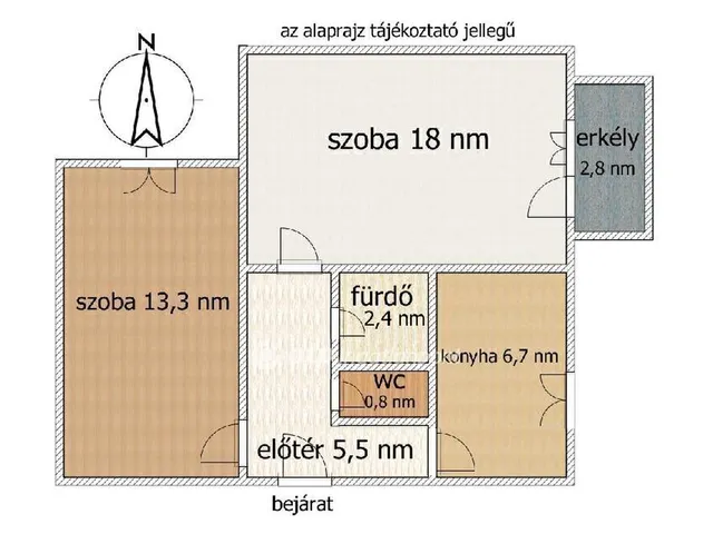 Eladó lakás Budapest XXII. kerület 50 nm
