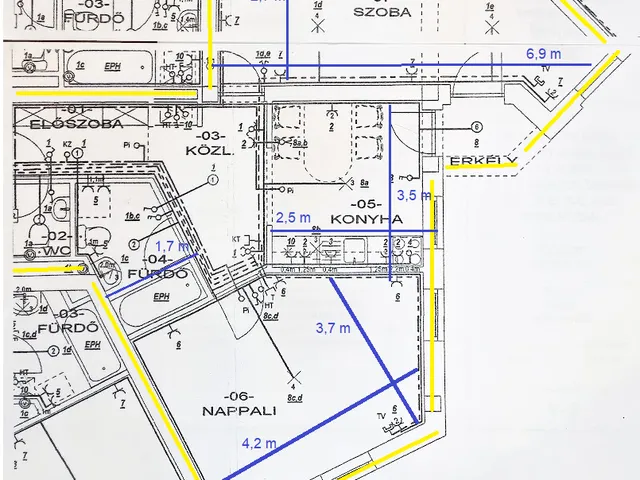 Eladó lakás Miskolc, Belváros, Feszty Árpád 1/A 65 nm