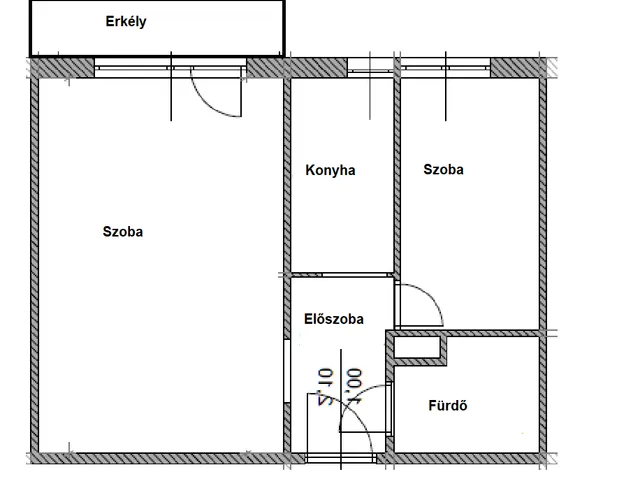Eladó lakás Miskolc, Belváros 37 nm